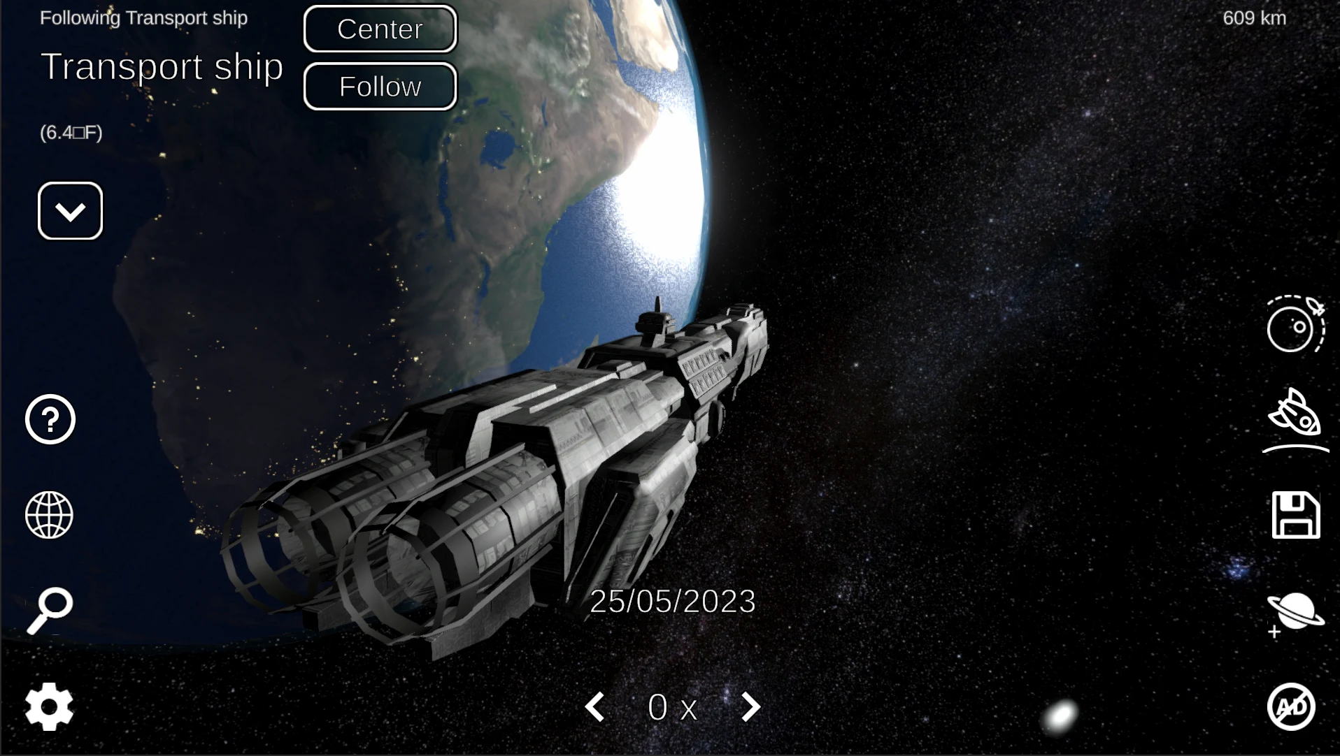 Solar System Simulator screenshot