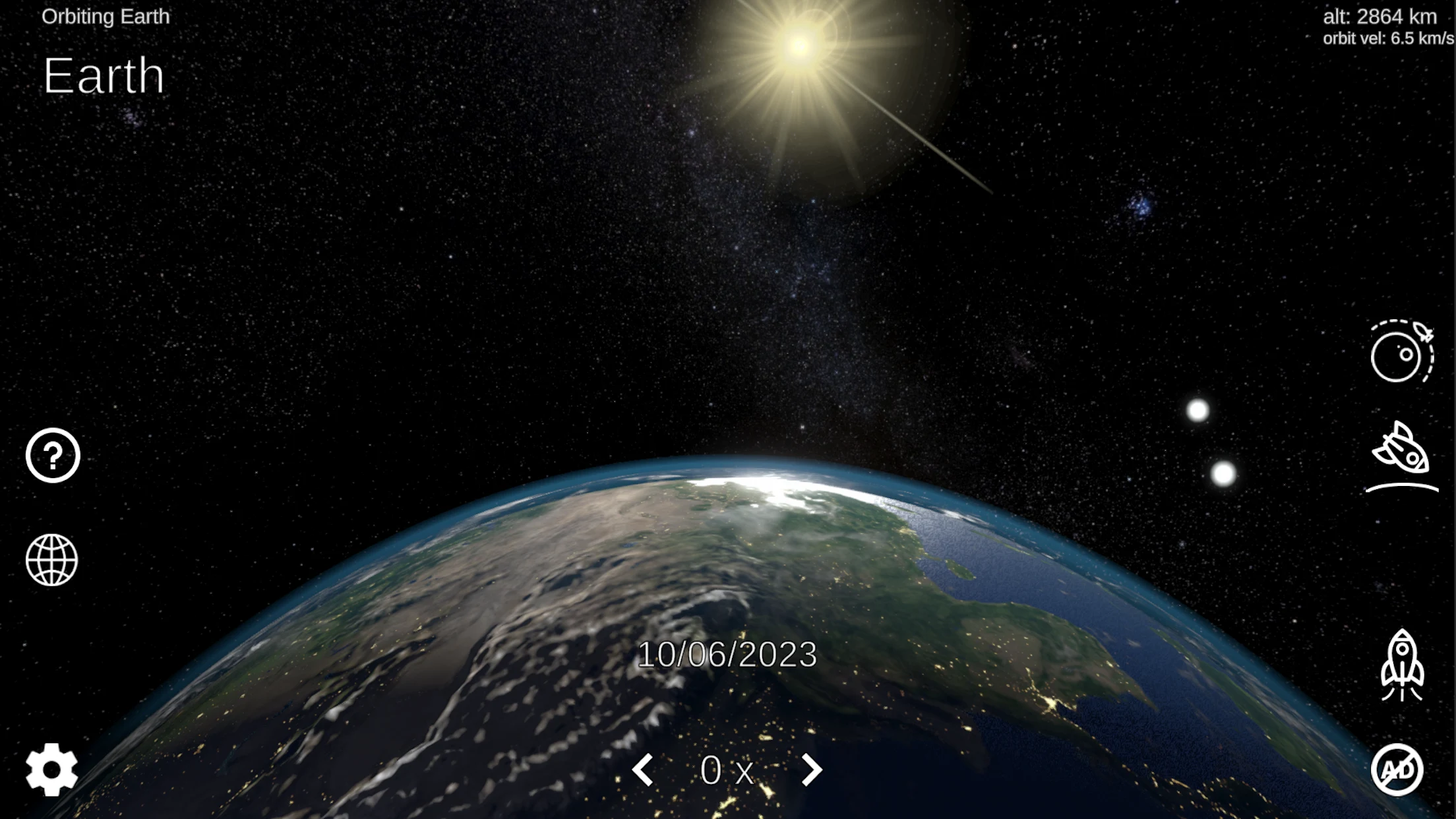 Solar System Simulator screenshot
